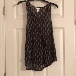 Giraffe tank top